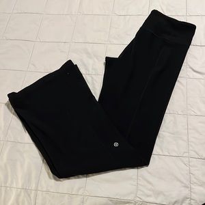 Lululemon reversible black yoga pant